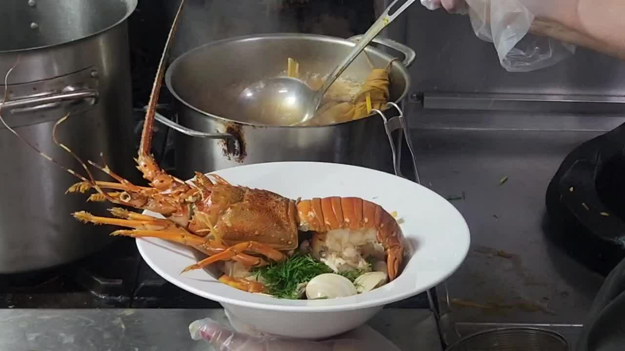 Lobster Pho 600,000 VND in Ho Chi Minh City