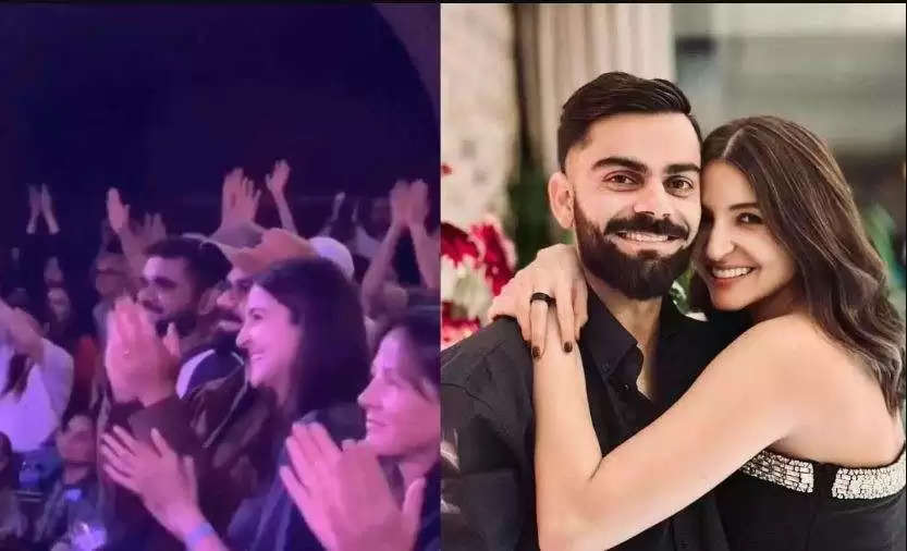 Virat and Anushka celebrated Karva Chauth in a different way, participated in the kirtan of Krishnadas, video surfaced