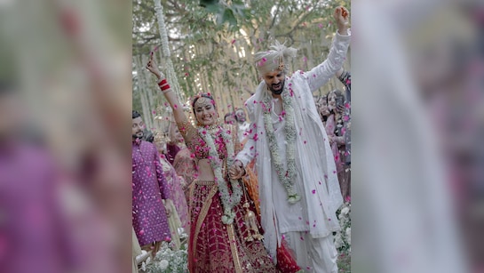 Surbhi Jyoti And Sumit Suri Are Now Married. See First Pics Of Newlyweds