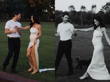 Newlyweds Amy Jackson, Ed Westwick Announce Pregnancy; Actress Flaunts Baby  Bump In Viral Pics - News18