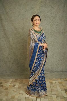 Buy Nita Ambani Banarasi Handloom Pure Katan Silk Saree Handwoven Celebrity Inspired Banarasi Saree From the Master Weavers of Banaras Online in India - Etsy