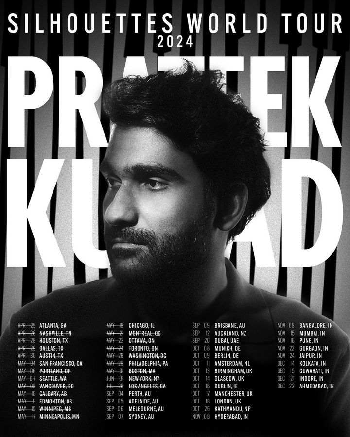 Prateek Kuhad Silhouettes Tour In Gurgaon On November 23, 2024