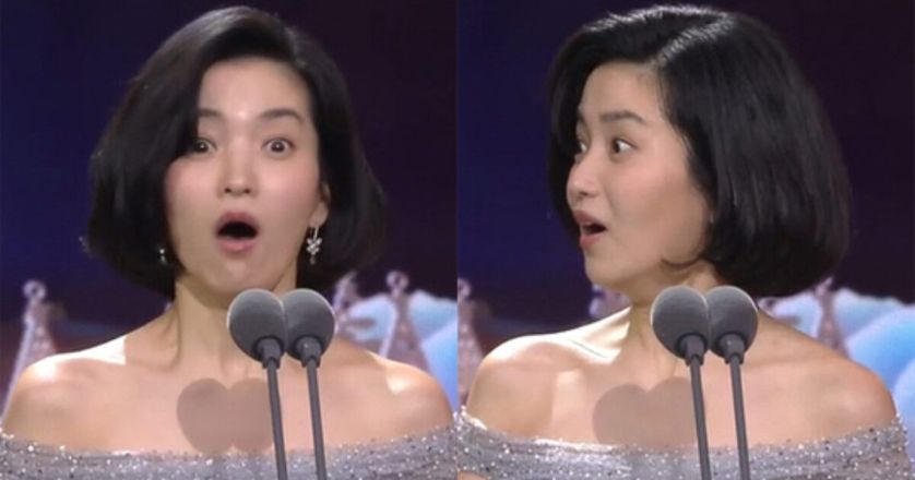 Actress Kim Tae Ri Makes Huge Mistake At "2024 SBS Drama Awards"—Her Reaction Priceless - Koreaboo