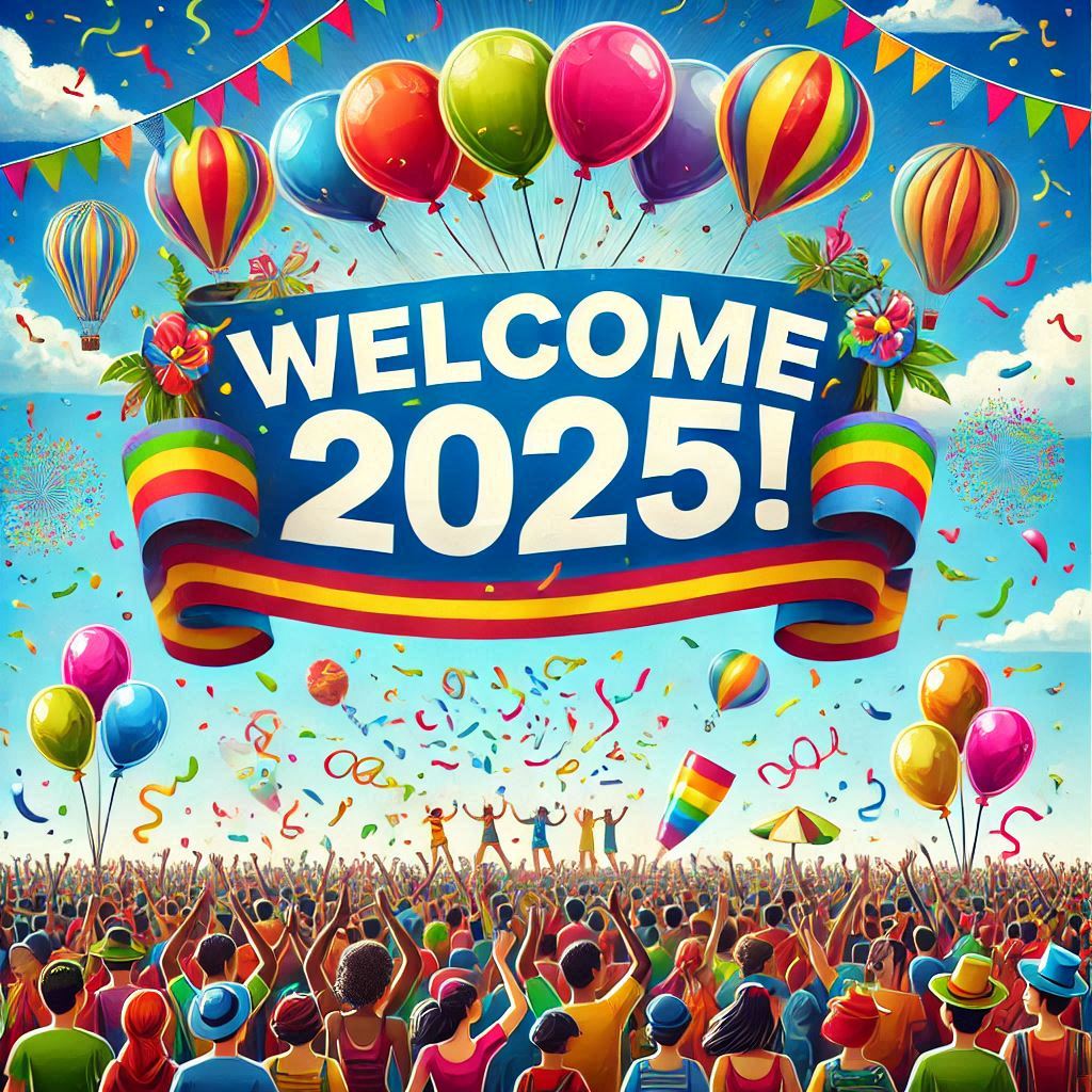 Welcome 2025 banner