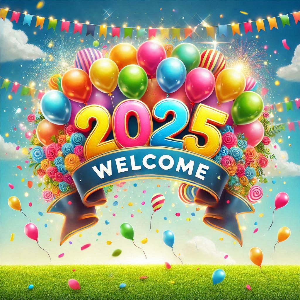 Welcome 2025 banner