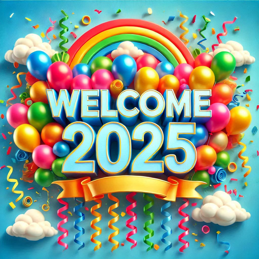 Welcome 2025 banner