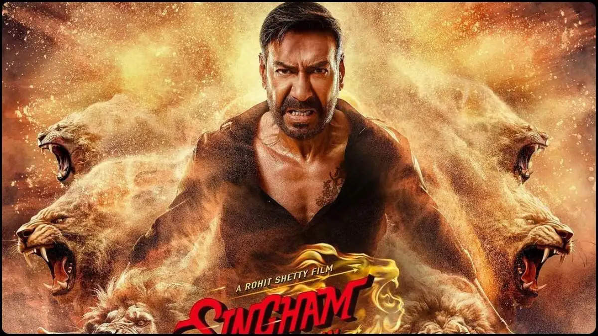 Singham Again On OTT ख़त्म हुआ इन्तजार अब ओटीटी पर धमाल मचायेंगे 'बाजीराव सिंघम',जाने कब से OTT पर होगी रिलीज़