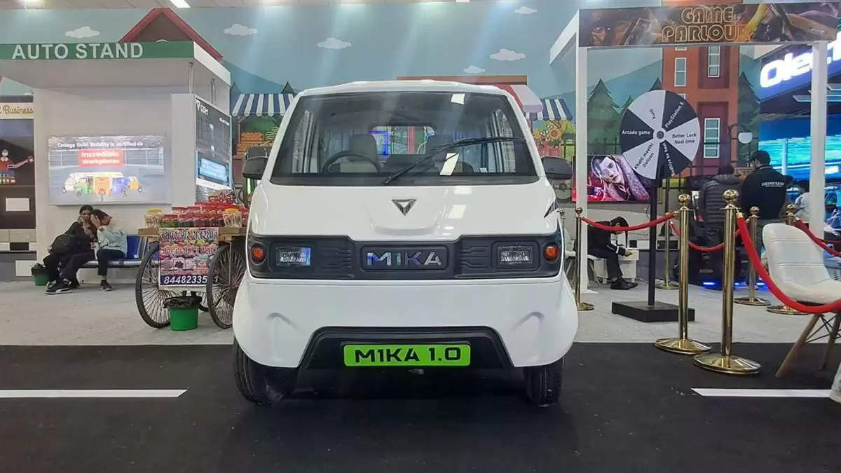 Auto Expo 2025 में Omega Seiki ने लॉन्‍च किया Electric Truck,120 KM की रेंज के साथ मिलेगा यह सब