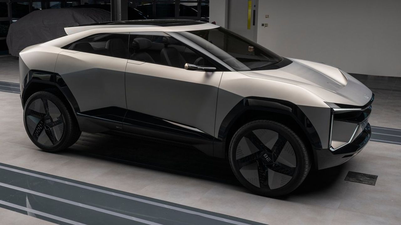 Mahindra BE.05 Electric SUV Production Model Spotted Testing for First Time in India | autoX