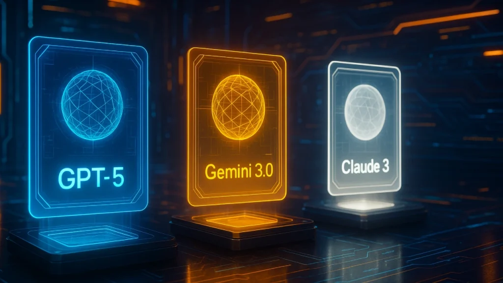 GPT 5 vs Gemini 3.0 vs Claude 3 GPT-5 vs Gemini 3.0 vs Claude 3