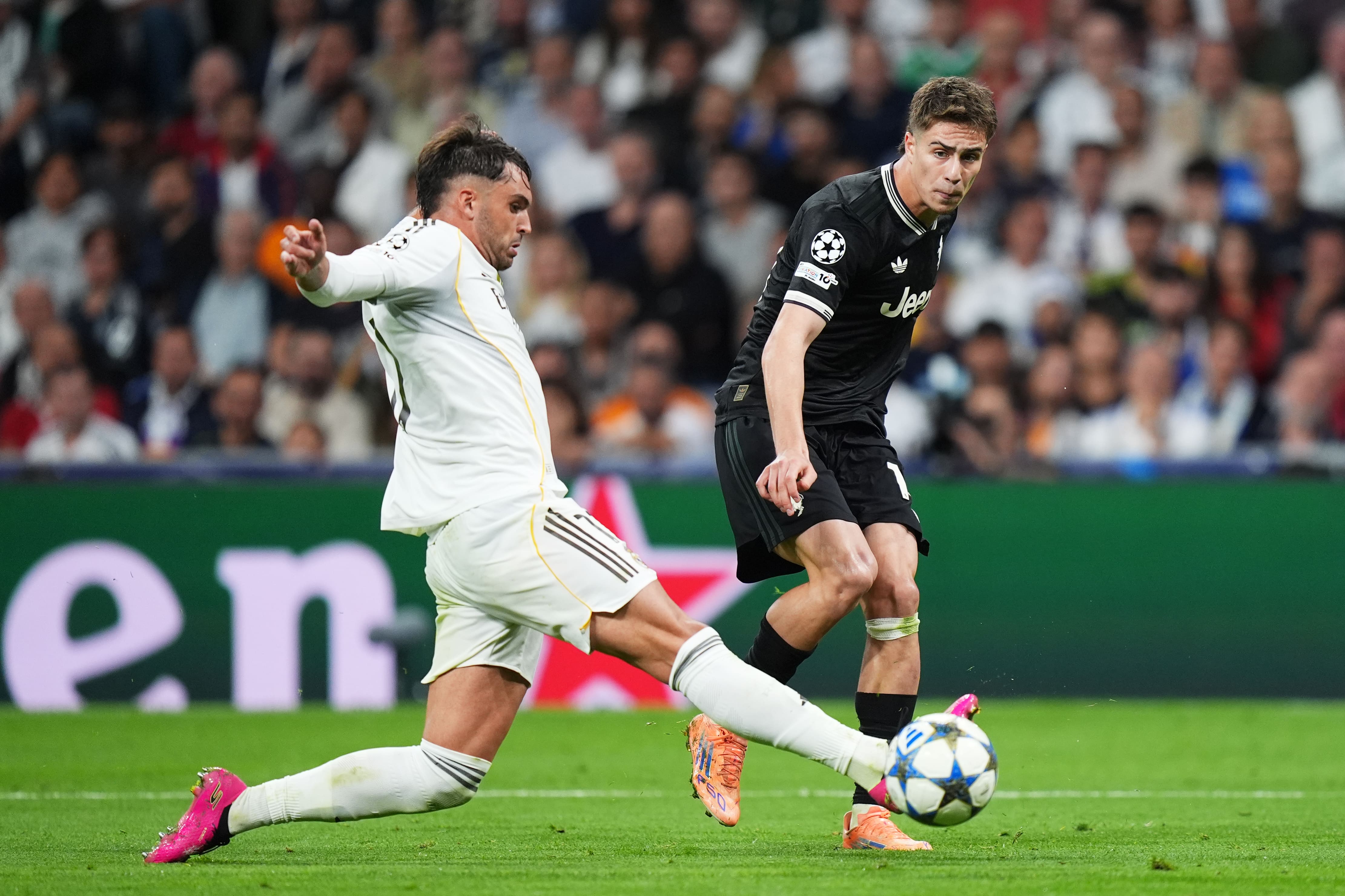 Raul Assenci elders at Tackle against Juventus.