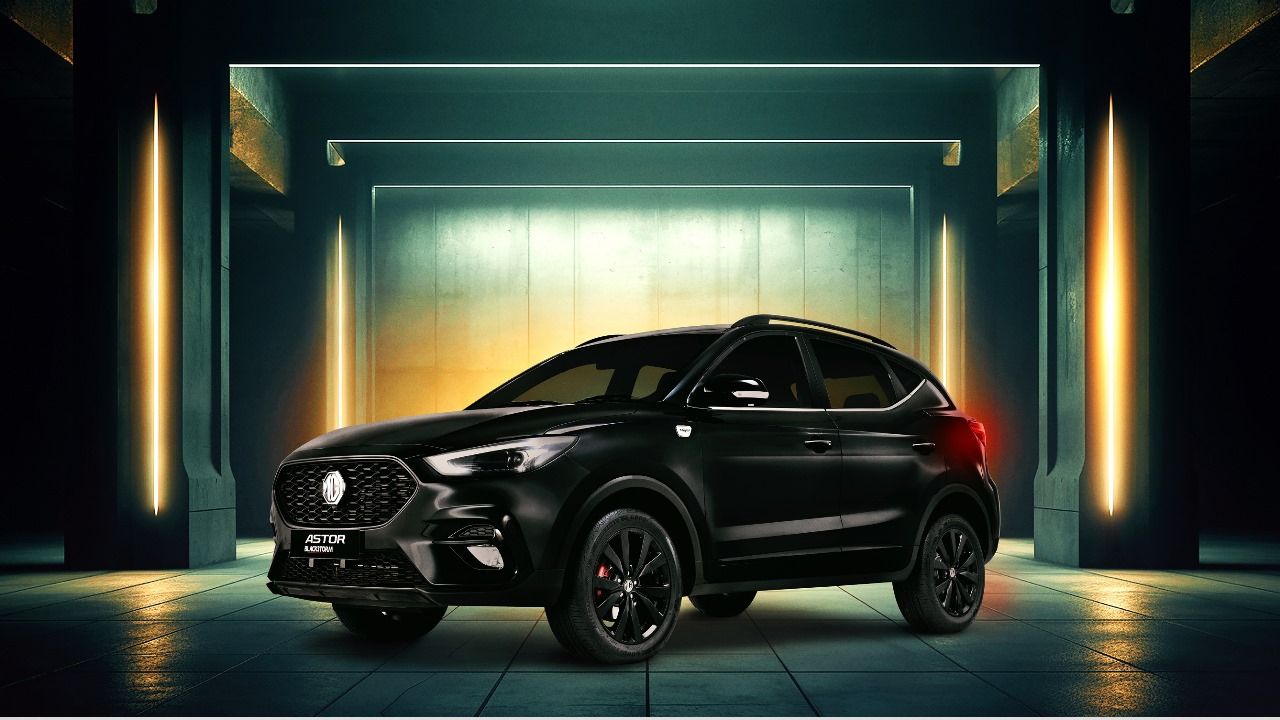 MG Astor Blackstorm Edition Launched in India at Rs 14.48 Lakh | autoX