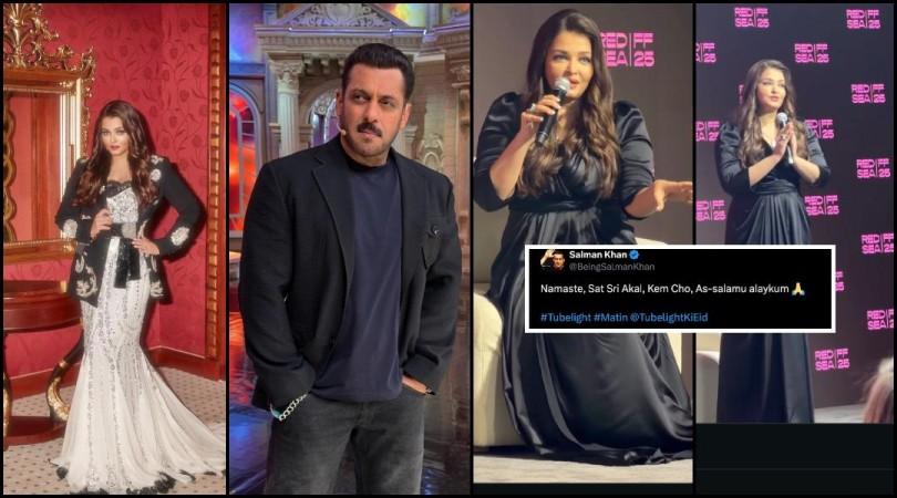 Namaste, Assalamu Alaikum': Aishwarya Rai greets crowd at Red Sea Festival; fans reminded of Salman Khan's signature style