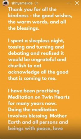 'Have spent sleepless nights': Shhyamali De breaks silence on ex-husband Raj still being married to her post his wedding to Samantha 'Have spent sleepless nights': Shhyamali De breaks silence on ex-husband Raj still being married to her post his wedding to Samantha