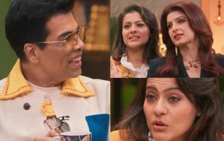 Karan Johar, Kajol, Twinkle Khanna on Two Much Karan Johar, Kajol, Twinkle Khanna on Two Much