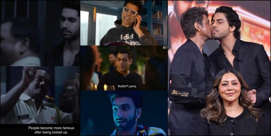Bads of Bollywood Review: Aryan Khan's jail days dig, Karan Johar's Hindi slur, Salman–Ranveer cameos; fans call it 'Om Shanti Om 2.0' Bads of Bollywood Review: Aryan Khan's jail days dig, Karan Johar's Hindi slur, Salman–Ranveer cameos; fans call it 'Om Shanti Om 2.0'