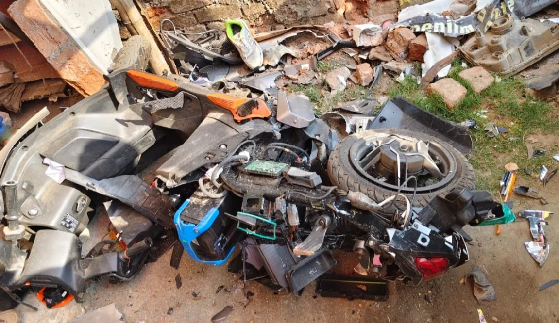 Speeding Bolero becomes fatal in Lohardaga's Kudu, two killed in road accident 4 WhatsApp Image 2025 12 14 at 13.59.43 bceeb32b