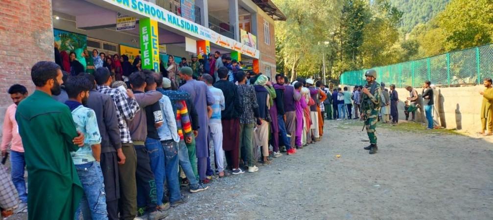 Polling in J&K