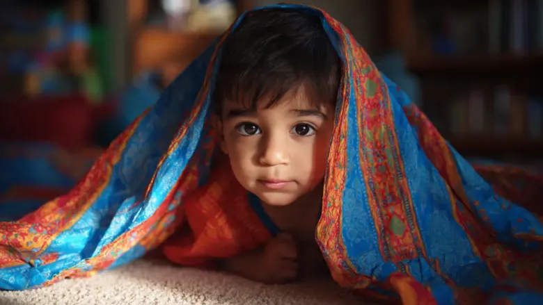 Dupatta Imagination Play