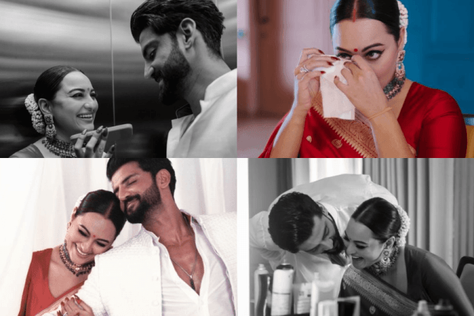 Sonakshi Sinha, Zaheer Iqbal's wedding day moments Sonakshi Sinha, Zaheer Iqbal's wedding day moments