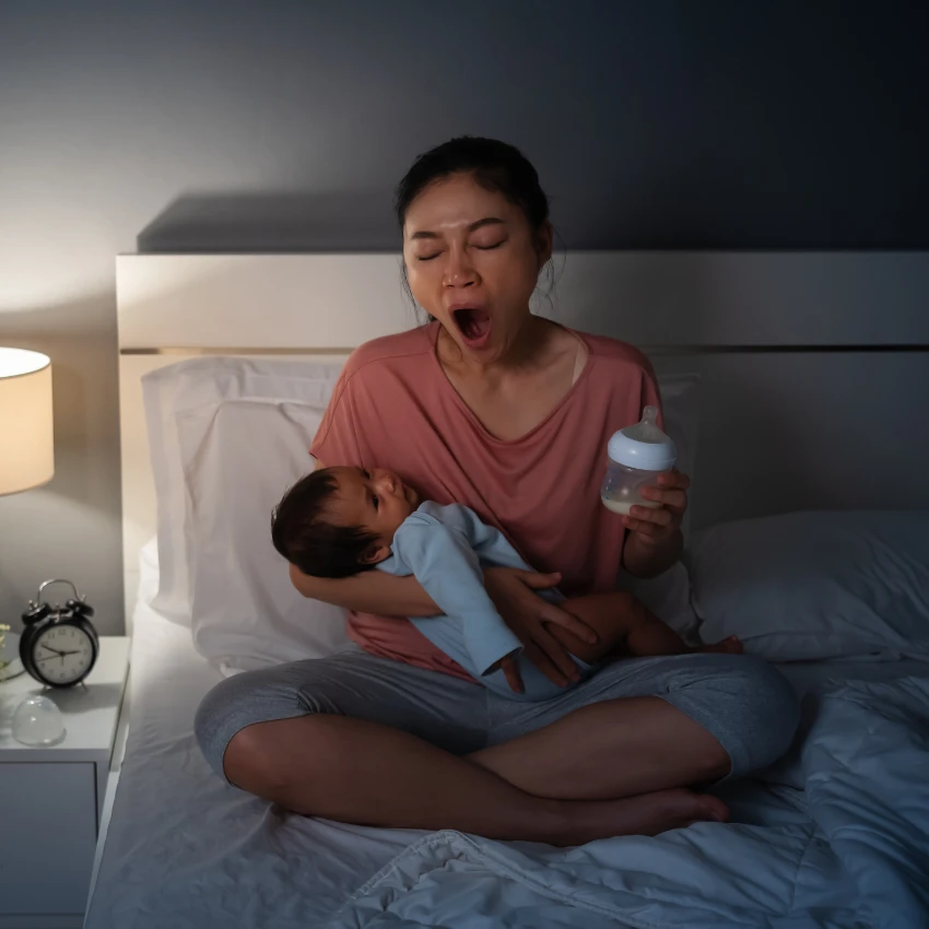 sleep deprived mother furious with woman who complained to landlord about noise