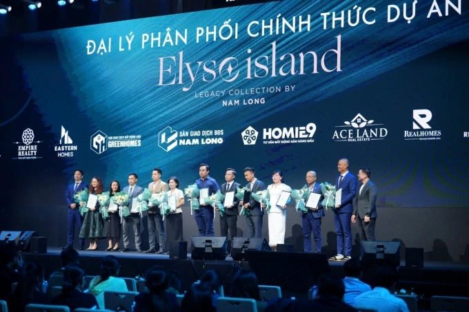 Eleven strategic partners are officially distributing the Elyse Island project. Photo courtesy of Nam Long