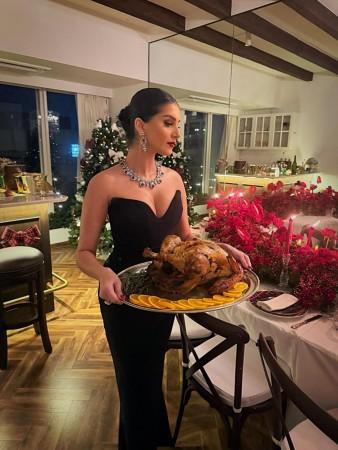 Inside Tara Sutaria's early casual Christmas bash with stunning décor, lavish festive feast and glamorous party looks