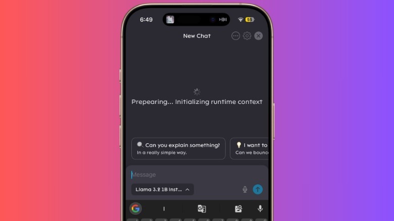 Puma Browser on a phone.