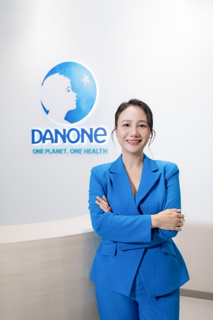 Tran Thi Hoang Thu, Country Manager of Danone Vietnam Co., Ltd. Photo courtesy of Danone Vietnam