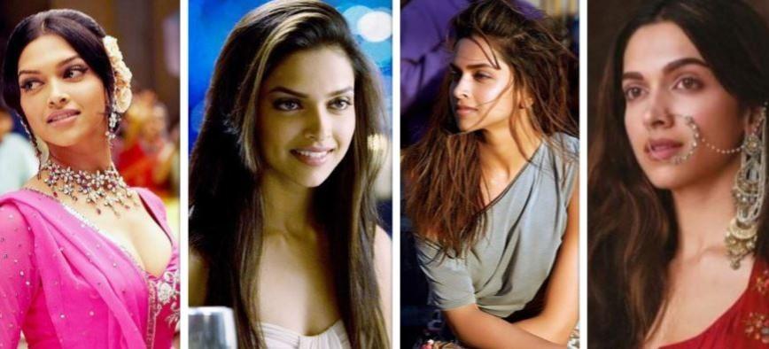 Deepika then and now