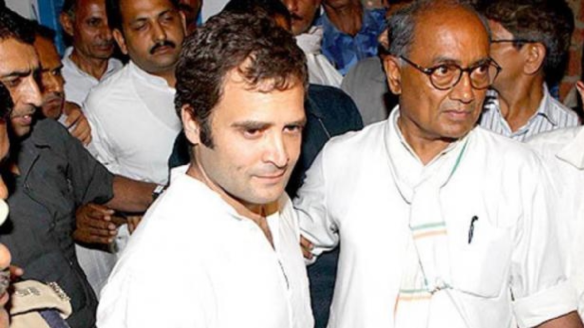 rahul gandhi and digvijay singh