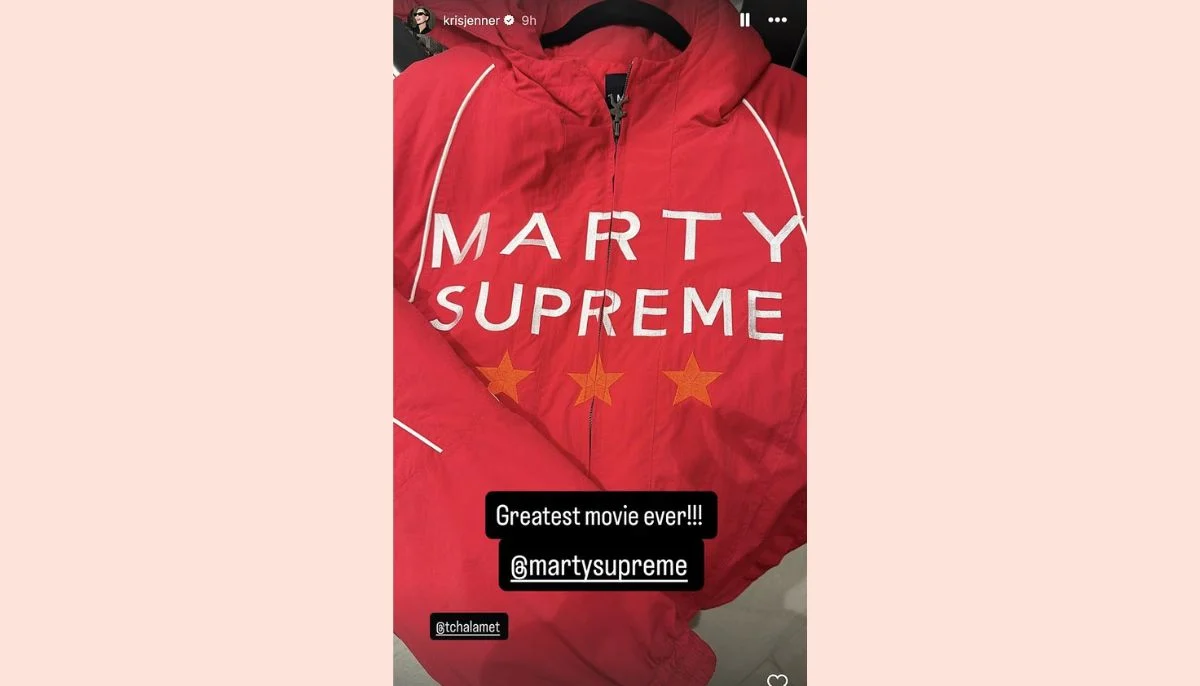 Timothée Chalamet earns praise from Kris Jenner in rare moment during Maty Supreme promotion