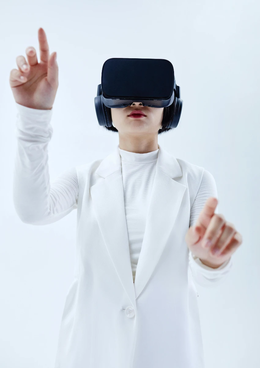 woman using AI because she hears about it constantly