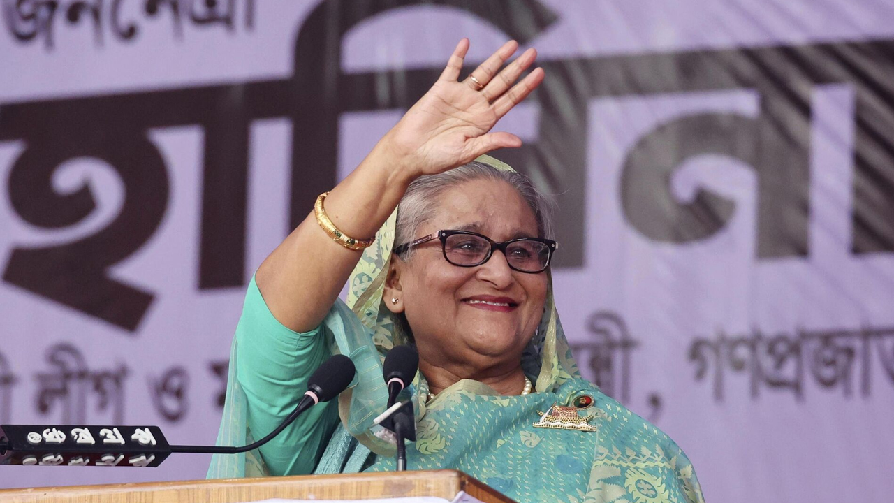 Former PM of Bangladesh Sheikh Hasina