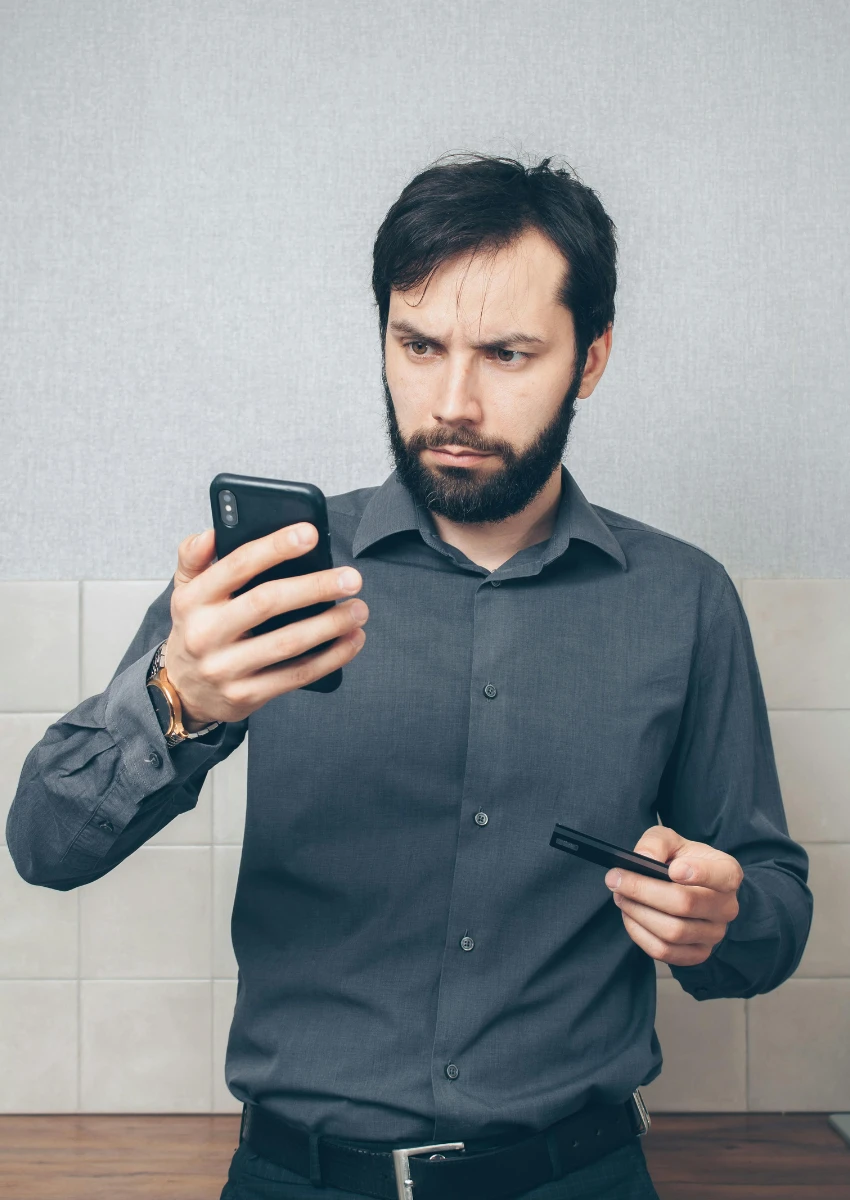 man who has to pay for a subscription to buy anything