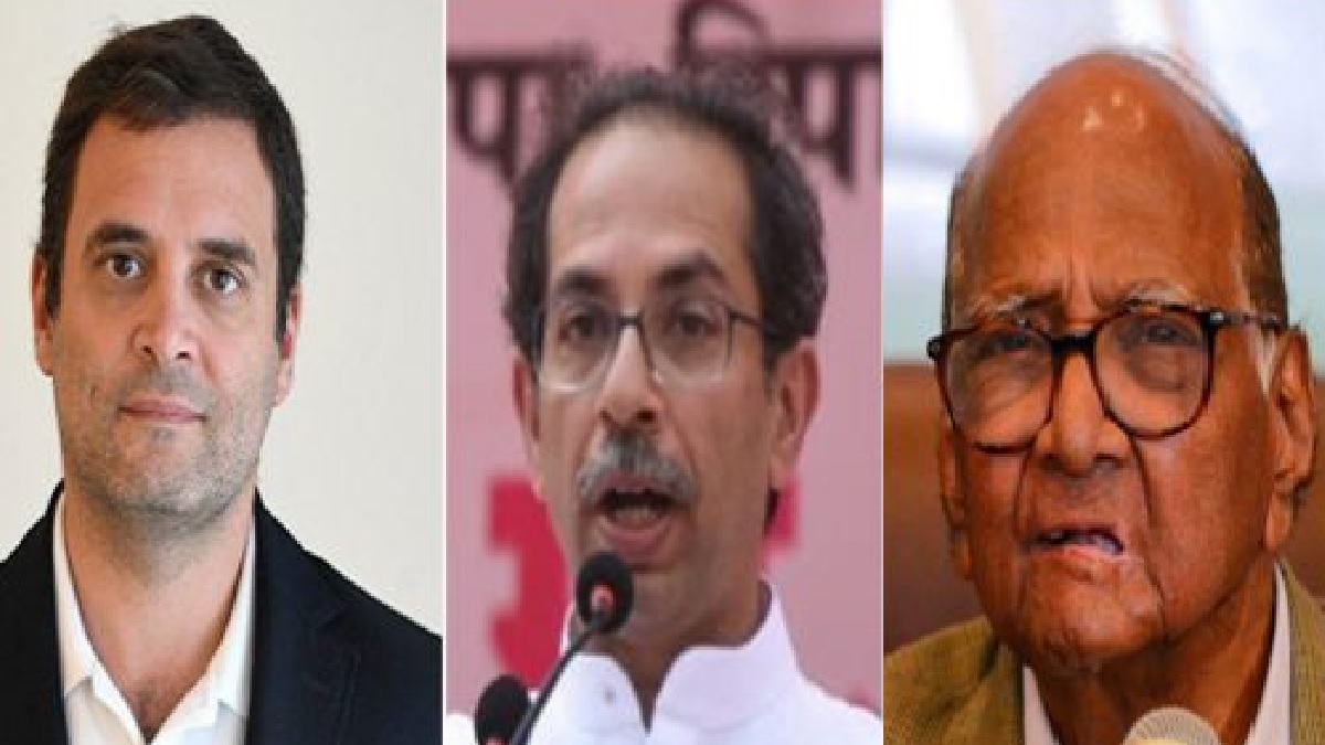 rahul gandhi uddhav thackerey sharad pawar