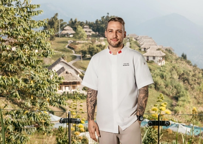 Benjamin Werge Jensen moved from Copenhagen to Sa Pa after a recruitment call from a resort in the northwest mountains. Photo courtesy of Topas Ecolodge