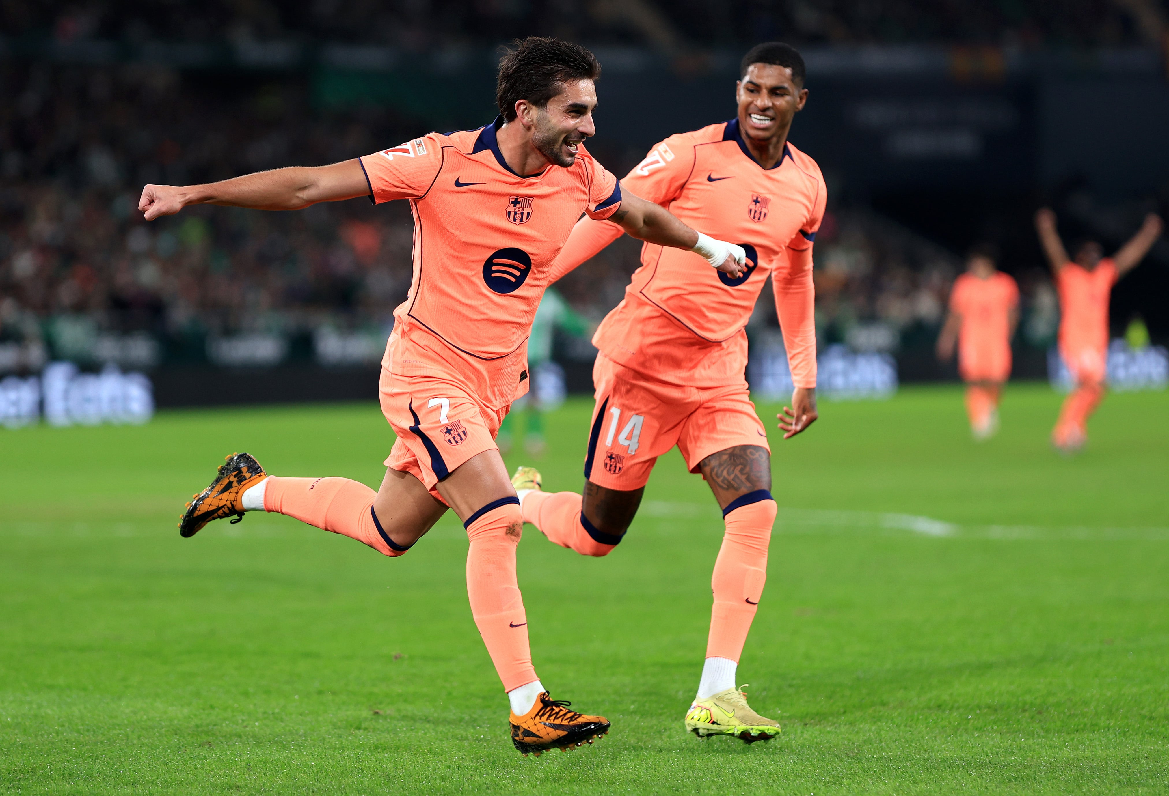 Rashford has adapted well to life in Barcelona.