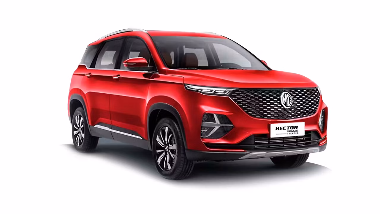 Discontinued Hector Plus [2020-2023] Super 1.5 Petrol Turbo Hybrid MT 7-STR on road Price | MG Hector Plus [2020-2023] Super 1.5 Petrol Turbo Hybrid MT 7-STR Features & Specs