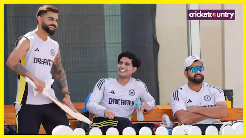 Virat Kohli, Shubman Gill and Rohit Sharma