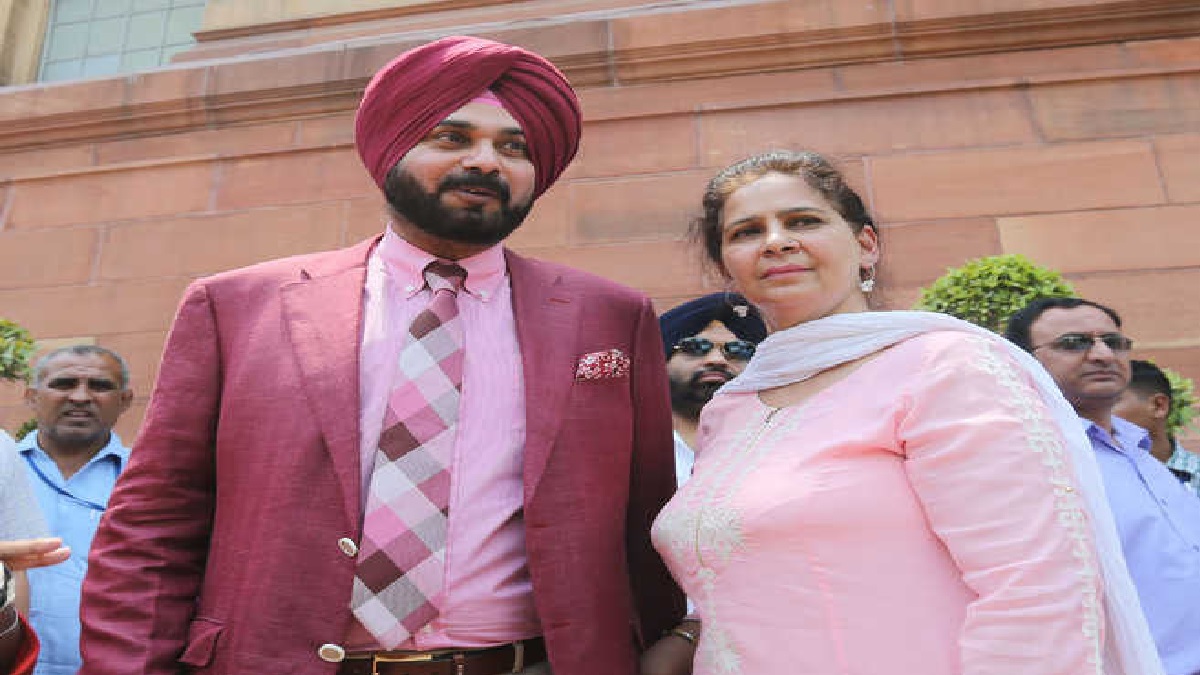navjot singh sidhu and wife navjot kaur sidhu