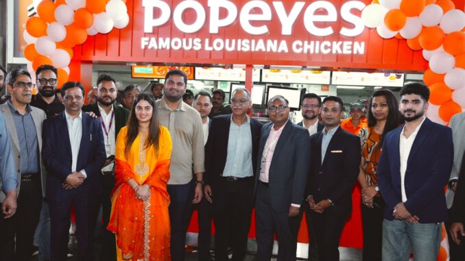 Popeyes Launches Its First Airport Store at Mumbai’s Chhatrapati Shivaji Maharaj International Airport, Terminal 2