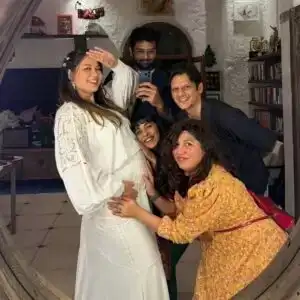 Randeep Hooda's wife Lynn Laishram flaunts baby bump on birthday