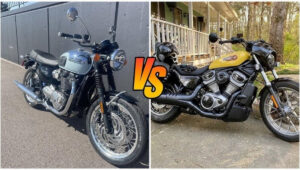 Triumph Bonneville T120 vs Harley-Davidson 1200 Custom: Classic Style Meets American Cruiser Power