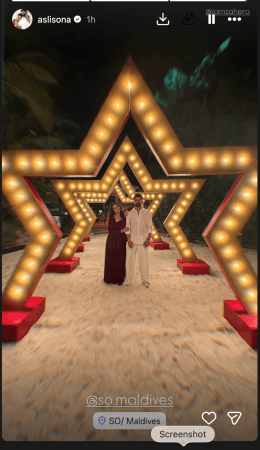 Sonakshi and Zaheer dropped romantic date night photos from thier Maldives getaway