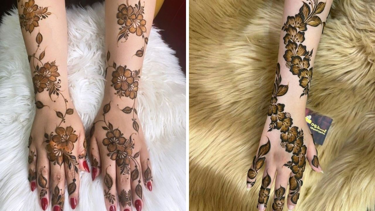 New Year Mehandi Design 1