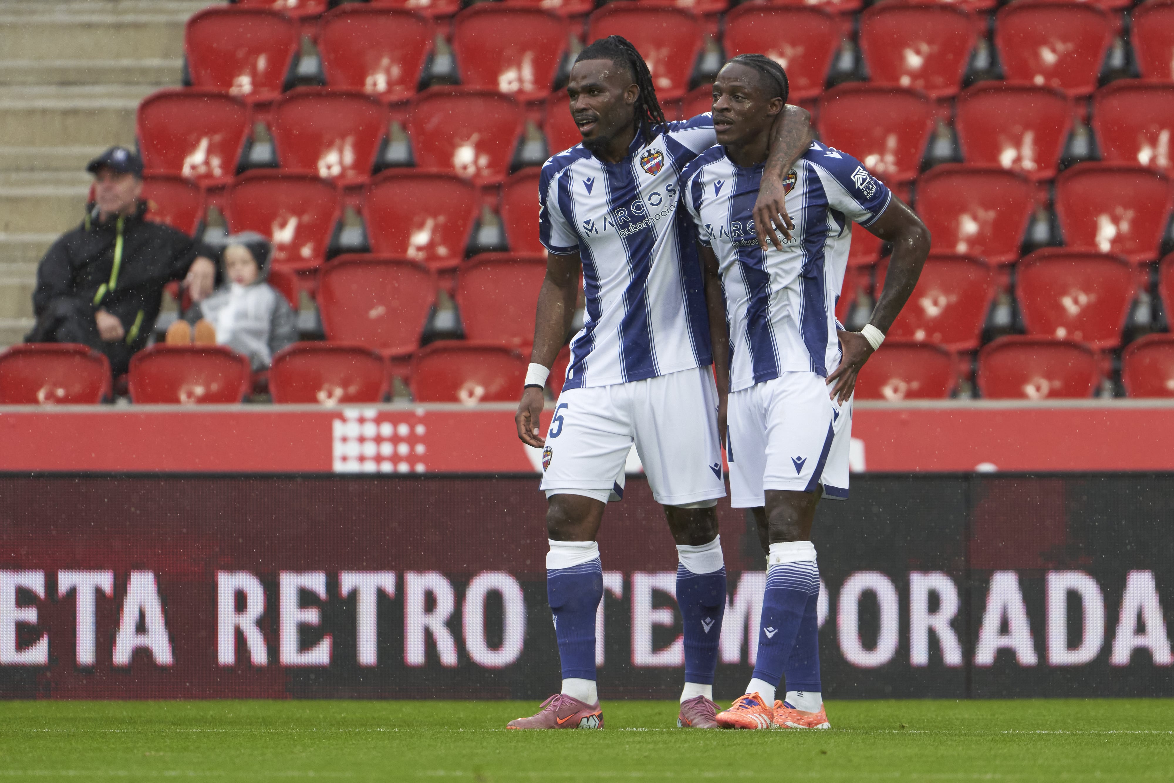 Etta Eyong has provided the goals.