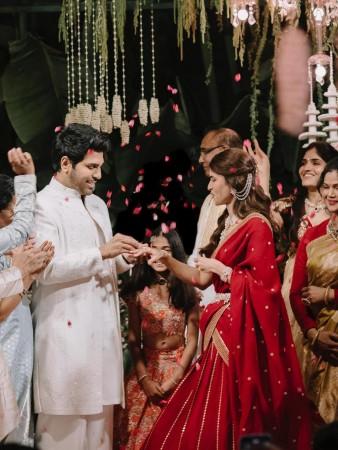 Allu Sirish gets engaged to Nayanika in an intimate ceremony, calls her 'love of my life' Allu Sirish gets engaged to Nayanika in an intimate ceremony, calls her 'love of my life'