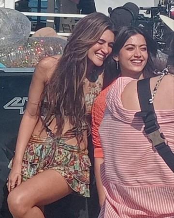 Cocktail 2: Kriti Sanon's risqué beachwear, Shahid–Rashmika's intimate hug in Italy; leaked clips from the sets leave fans gushing