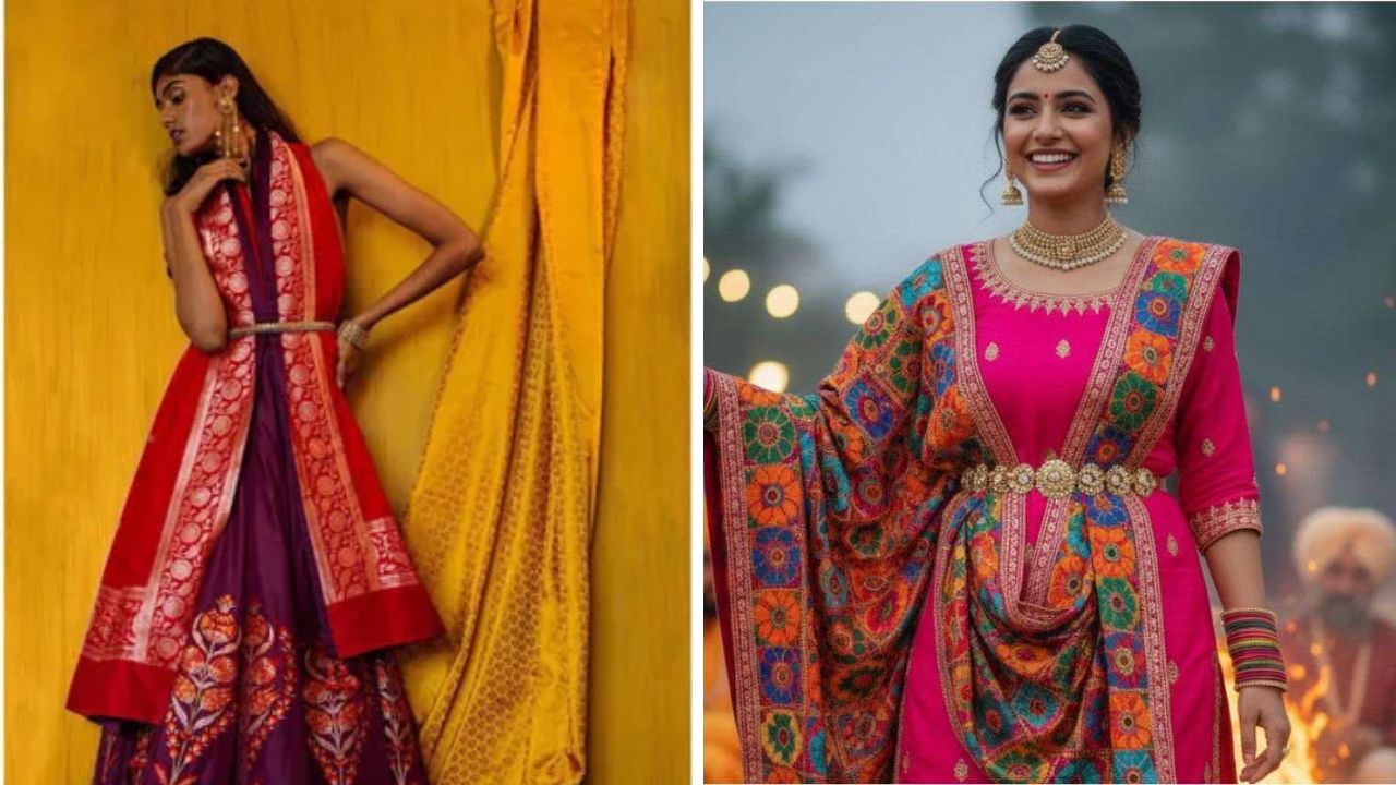 Lohri Dupatta Style 2